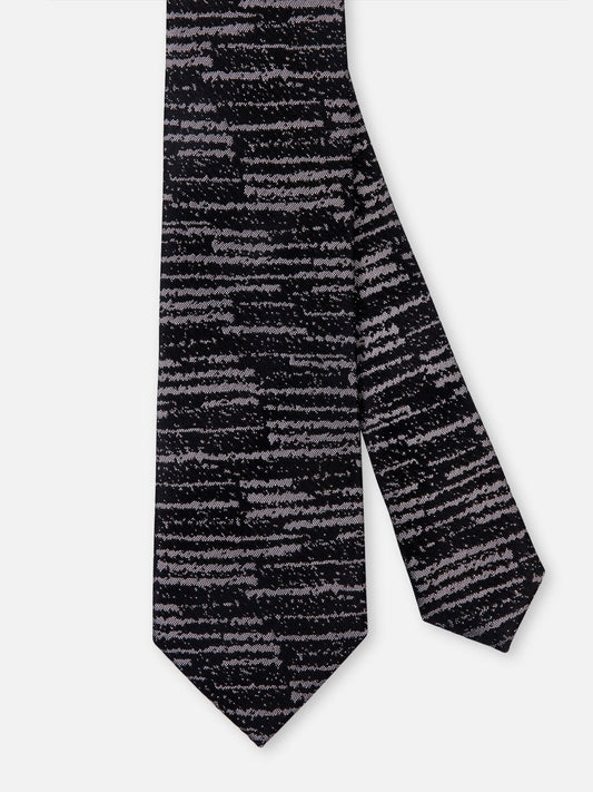 Edenrobe - Men's Steel Grey Tie - EAMTS17-067