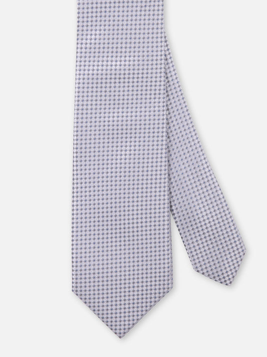 Edenrobe - Men's Silver Grey Tie - EAMTS17-090