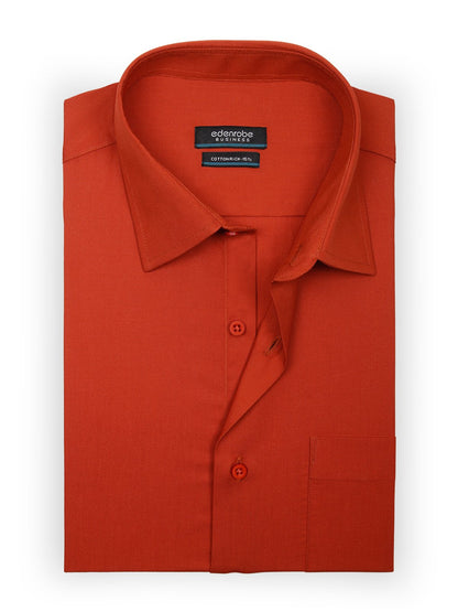 Edenrobe - Men's Rust Shirt - EMTSP17-10976