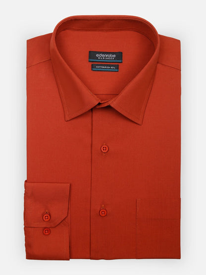 Edenrobe - Men's Rust Shirt - EMTSP17-10976