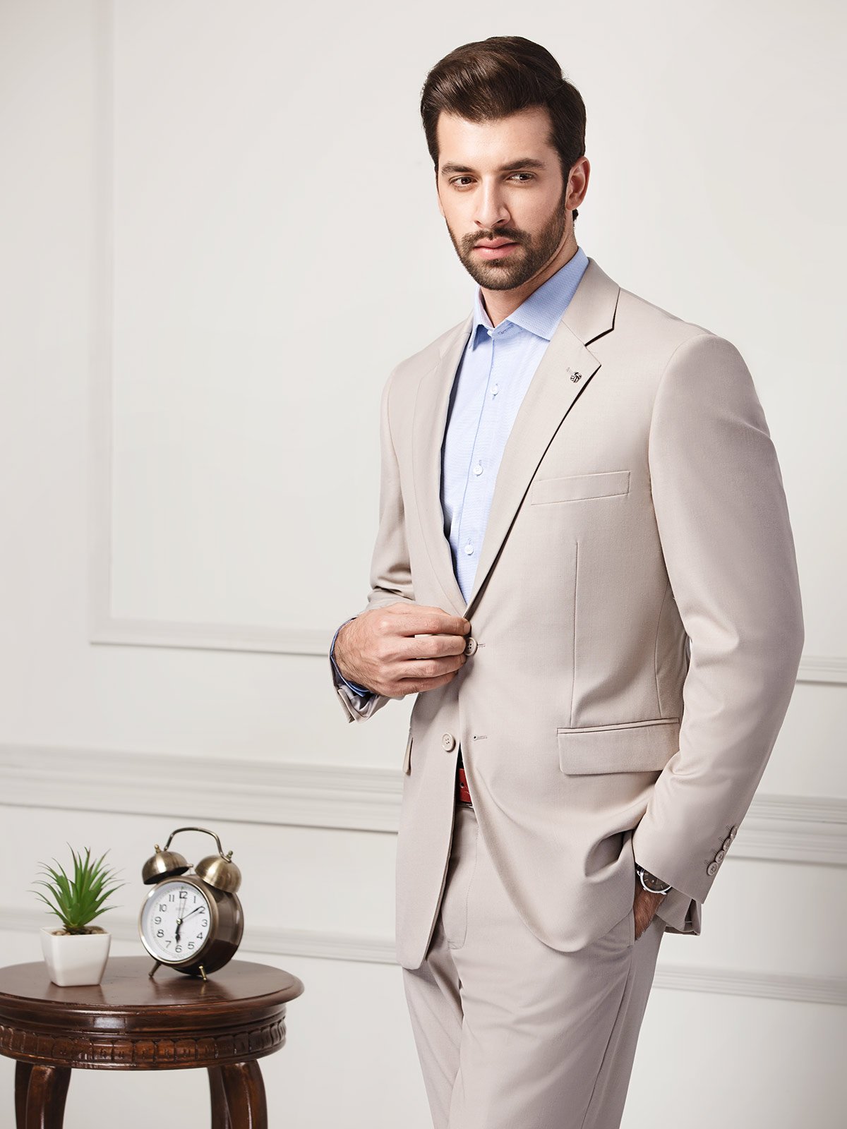 Edenrobe - Single Breasted Suit EMTSB17-8097