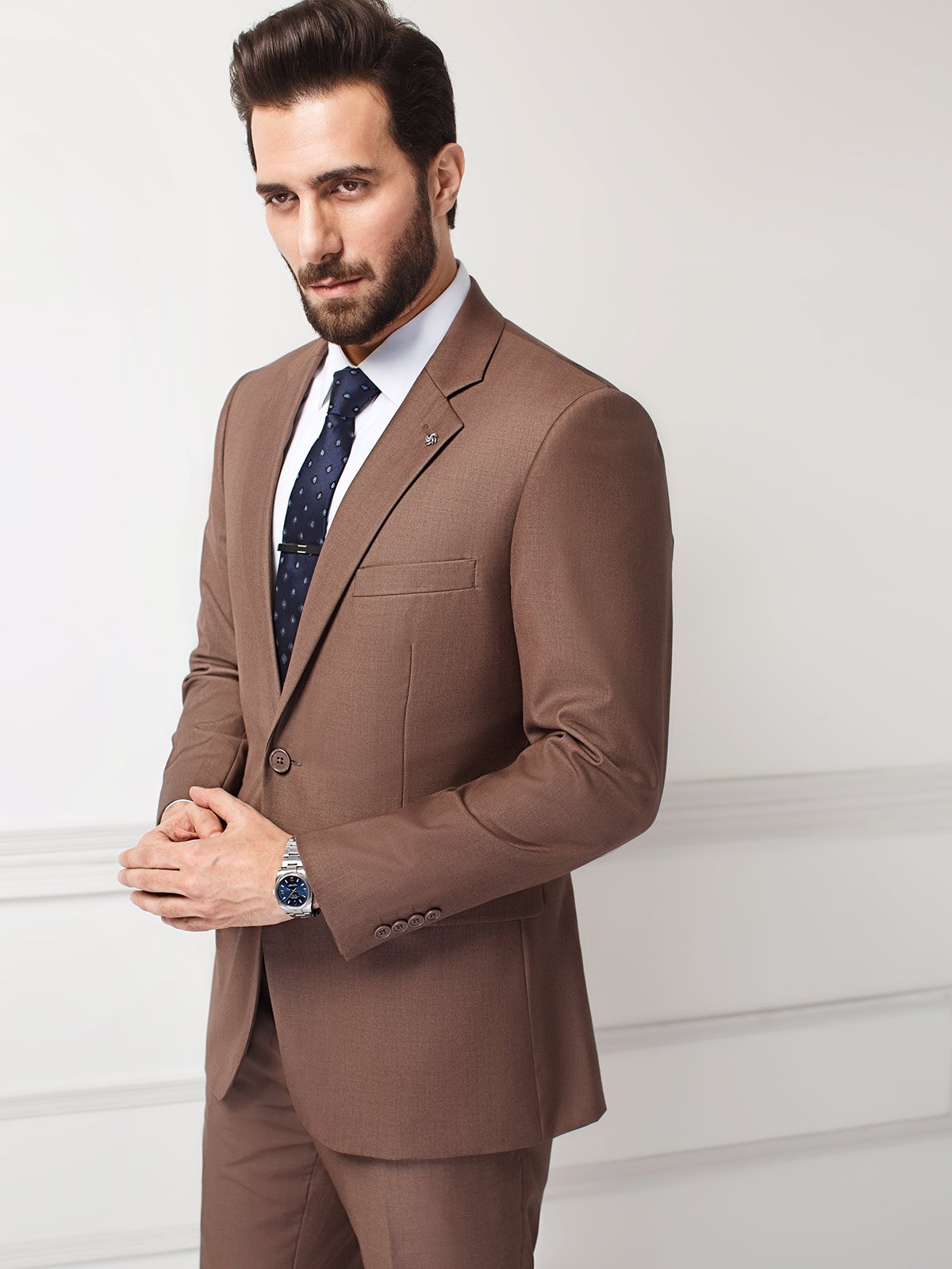 Edenrobe - Single Breasted Suit EMTSB17-8098