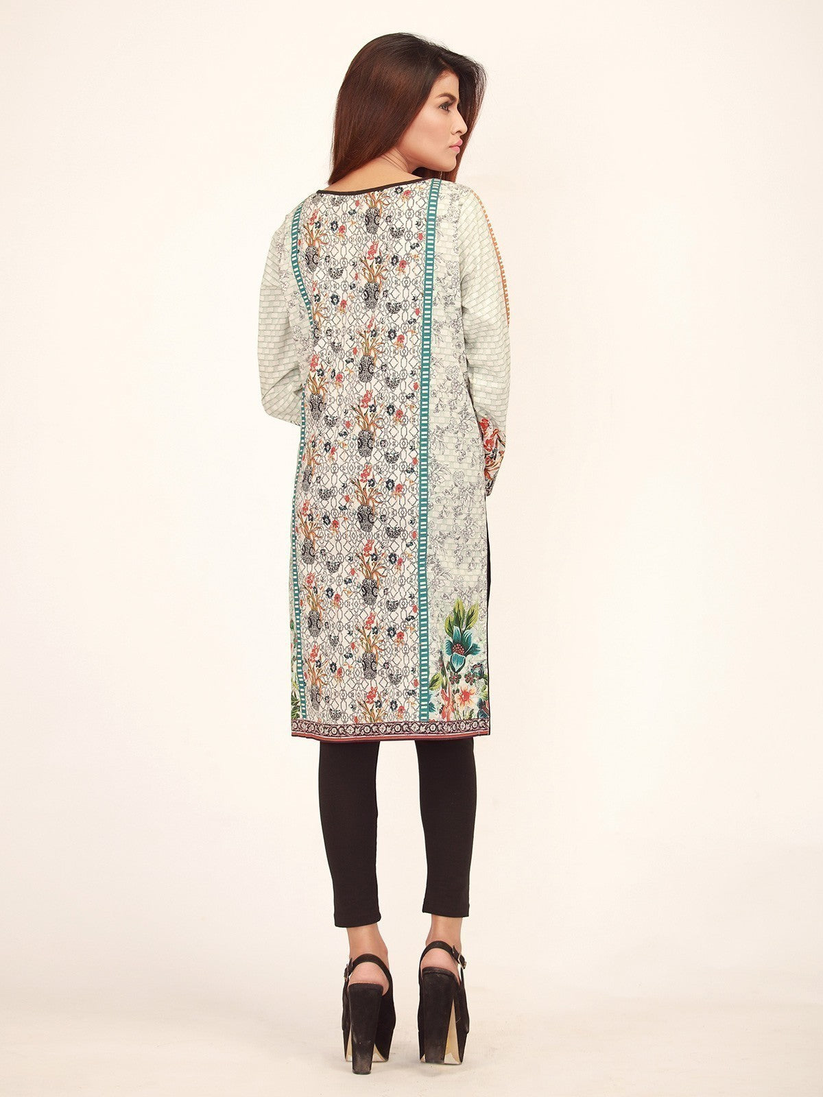 Edenrobe - Pret 1Pc Printed Multi Shirt - ELTKP17-66167