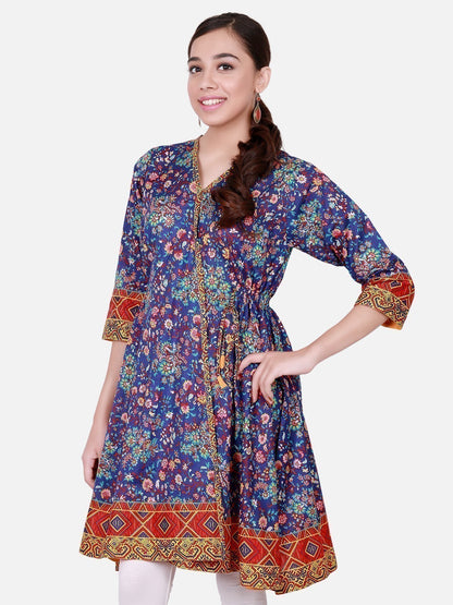 Edenrobe - Pret 1Pc Printed Multi Shirt - ELTKP17-66247