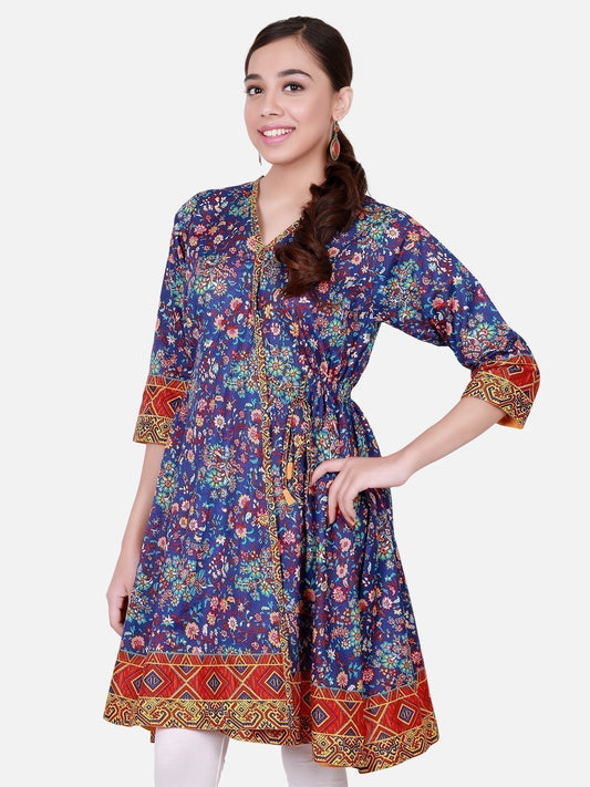 Edenrobe - Pret 1Pc Printed Multi Shirt - ELTKP17-66247