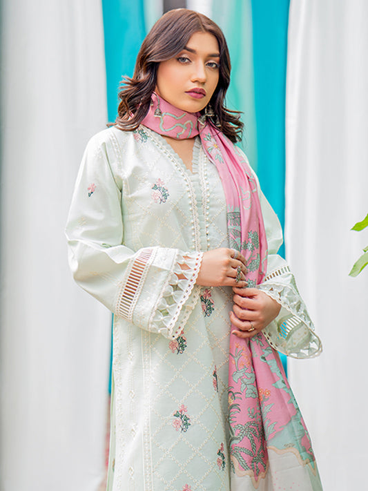 Binilyas - 1801-A | 3 Piece Unstitched