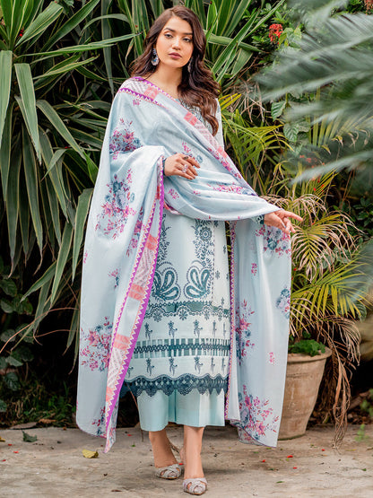 Binilyas - 1802-B | 3 Piece Unstitched