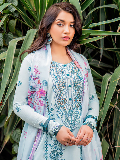 Binilyas - 1802-B | 3 Piece Unstitched