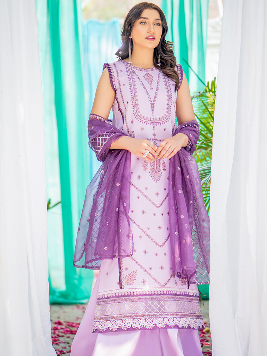 Binilyas - 1803-B | 3 Piece Unstitched