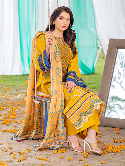 Binilyas - 1804-B | 3 Piece Unstitched