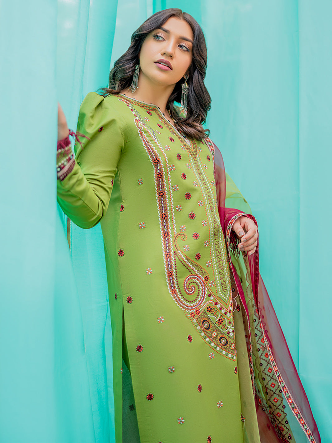 Binilyas - 1805-B | 3 Piece Unstitched