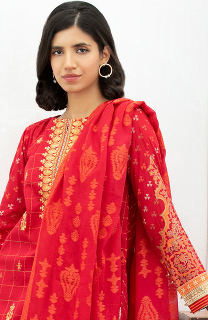 Orient - Unstitched 3 Piece Embroidered Lawn Suit