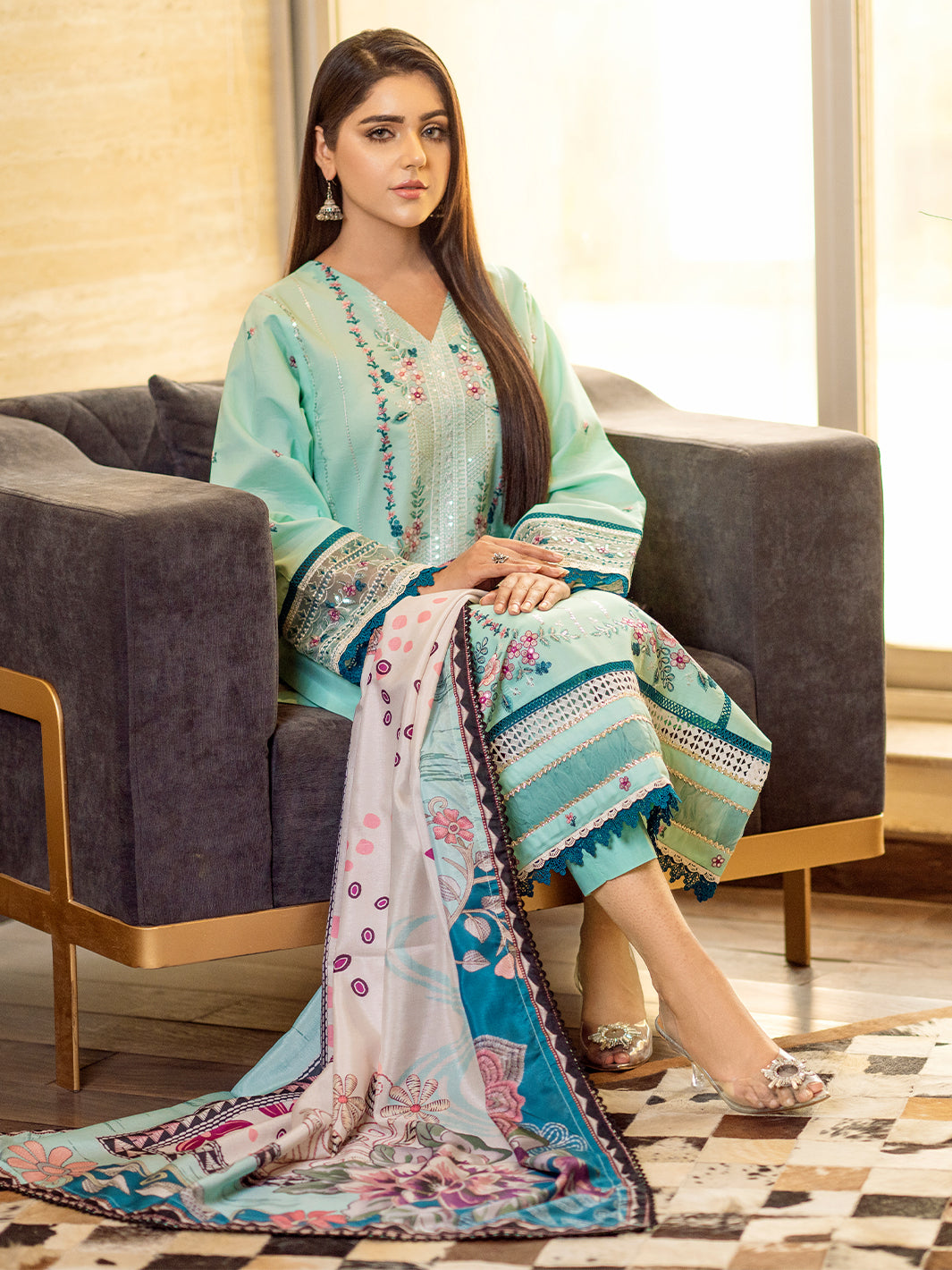 Binilyas - 1811 - A | Three Piece Unstitch