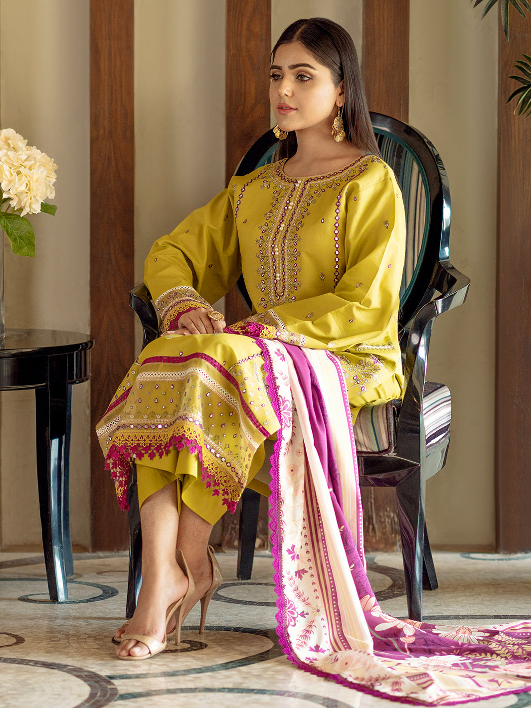 Binilyas - 1814 - A | Three Piece Unstitch