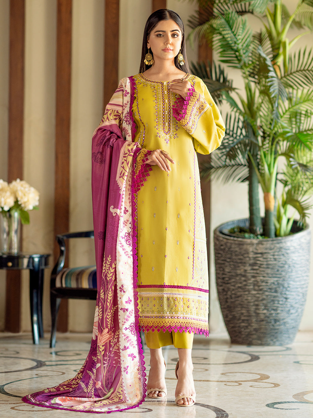 Binilyas - 1814 - A | Three Piece Unstitch