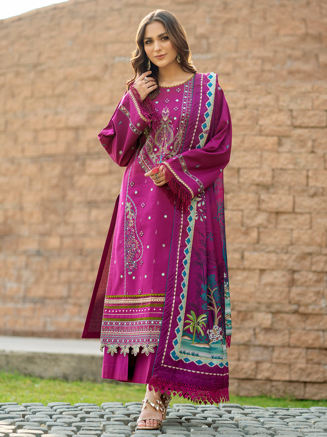 Binilyas - 1816 - B | Three Piece Unstitch