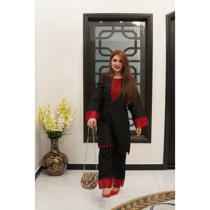 Chilgozay - Black Organza Embroidery (CC 241)