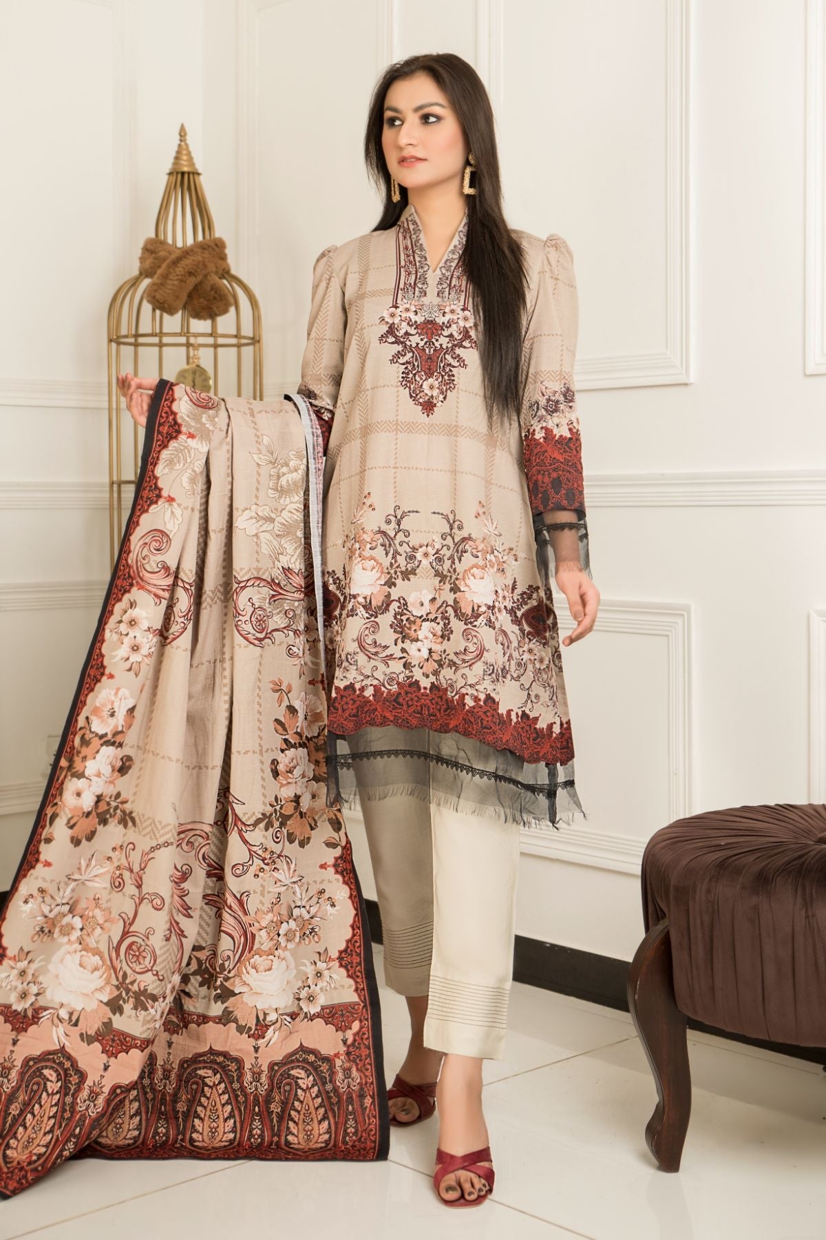 3PC Khaddar Collection 18