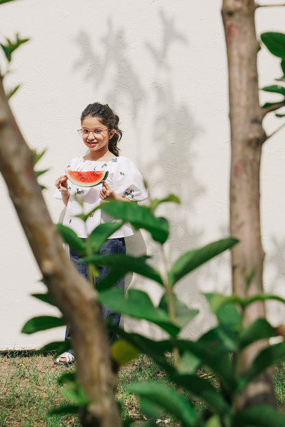 Ethnic - EMBROIDERED TOP (E0666/401/001)