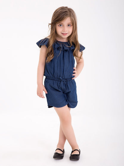 Edenrobe - Girl's Blue Frock - EGTFW18S-030