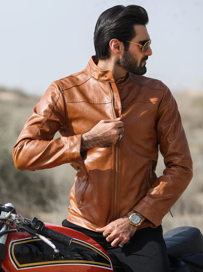 Edenrobe - Men's Rust Jacket - EMTJ18-016
