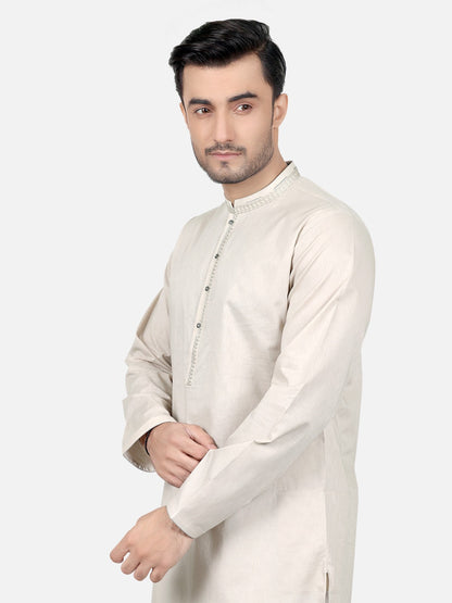 Edenrobe - Men's Light Green Kurta - EMTK18S-9628