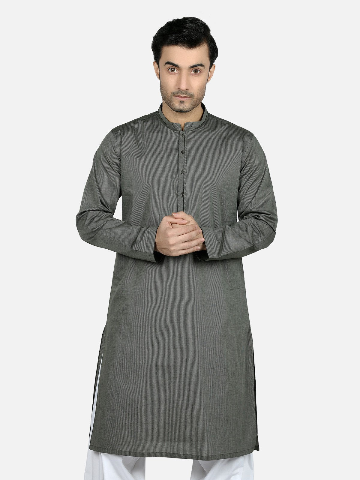 Edenrobe - Men's Green Kurta - EMTK18S-9661 – Western.pk