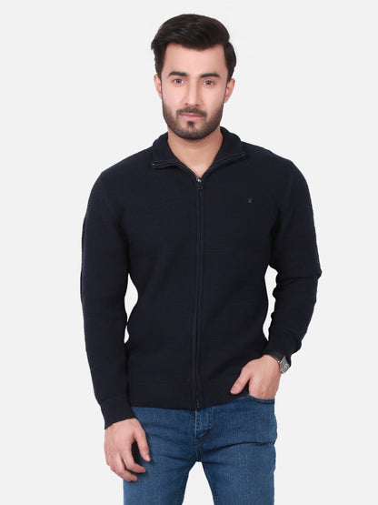 Edenrobe - Men's Navy Blue SweatShirt - EMTSS18-012