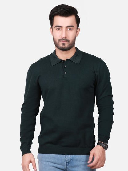 Edenrobe - Men's Green SweatShirt - EMTSS18-014