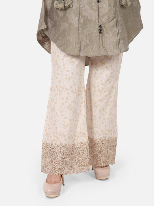 Edenrobe - Women's Beige Trouser - ELBE18-76076
