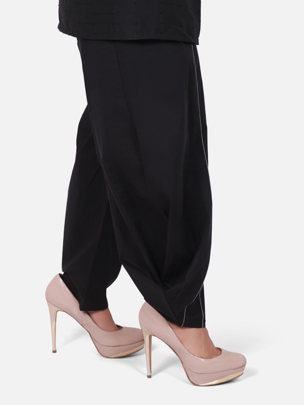 Edenrobe - Women's Black Trouser - ELBP18-76161