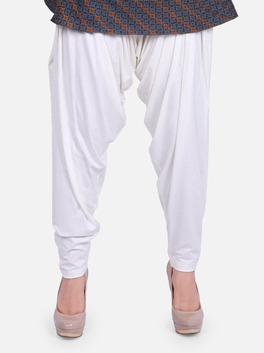 Edenrobe - Women's White Trouser - ELBPP18-004