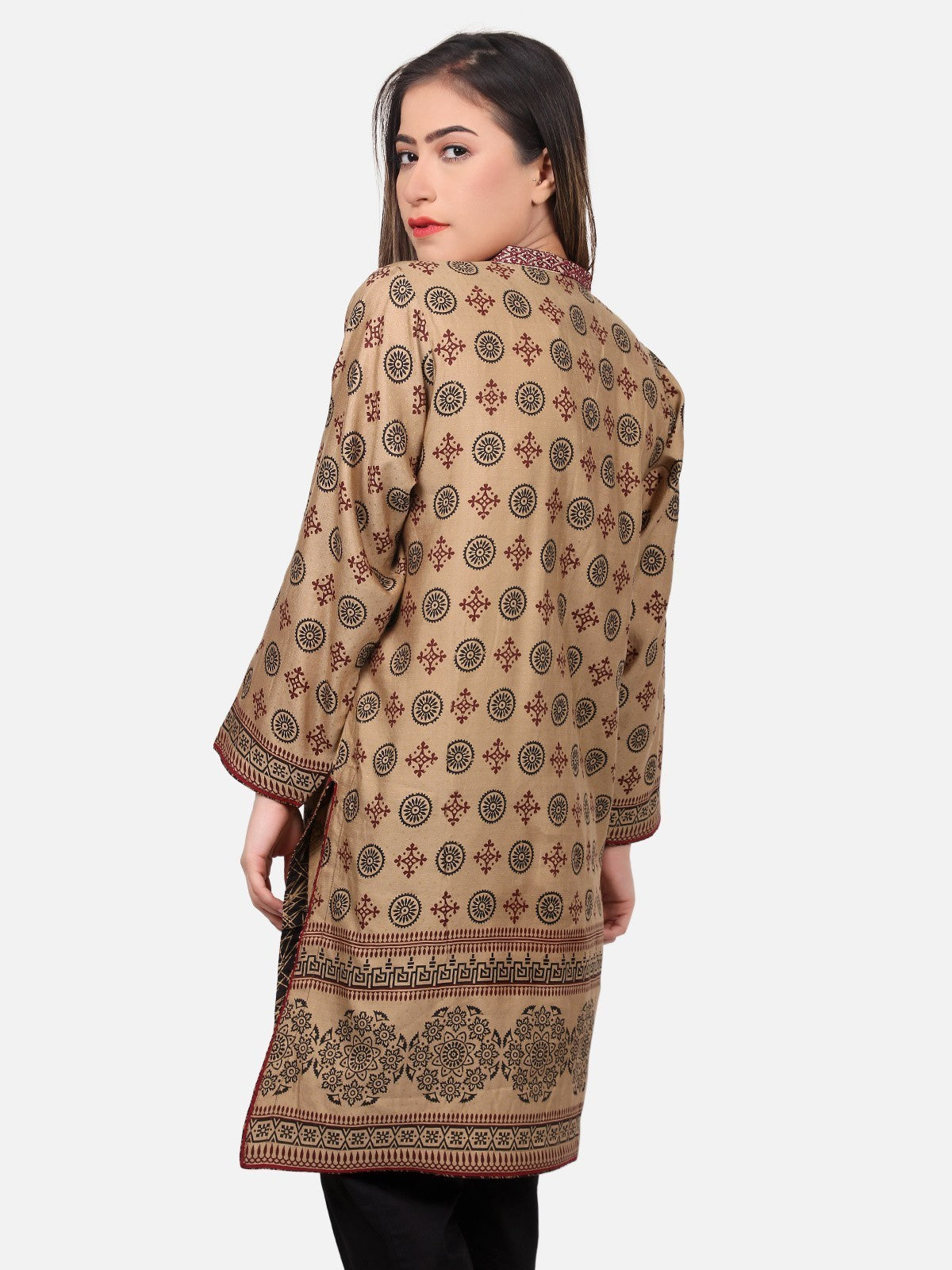 Edenrobe - Pret 1Pc Printed Cotton Shirt - ELTK18-66194
