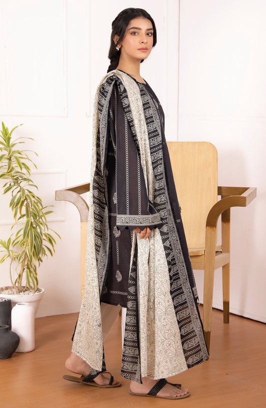 Orient - Unstitched 2 Piece Printed Lawn Shirt Dupatta
