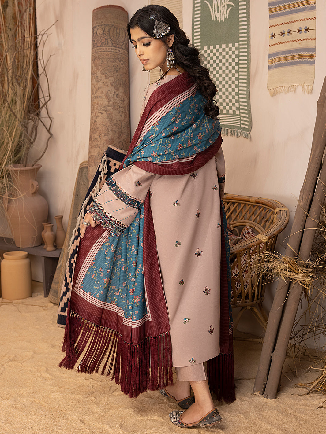 Binilyas - 1902 - A | 3 PC KARANDI UNSTITCH