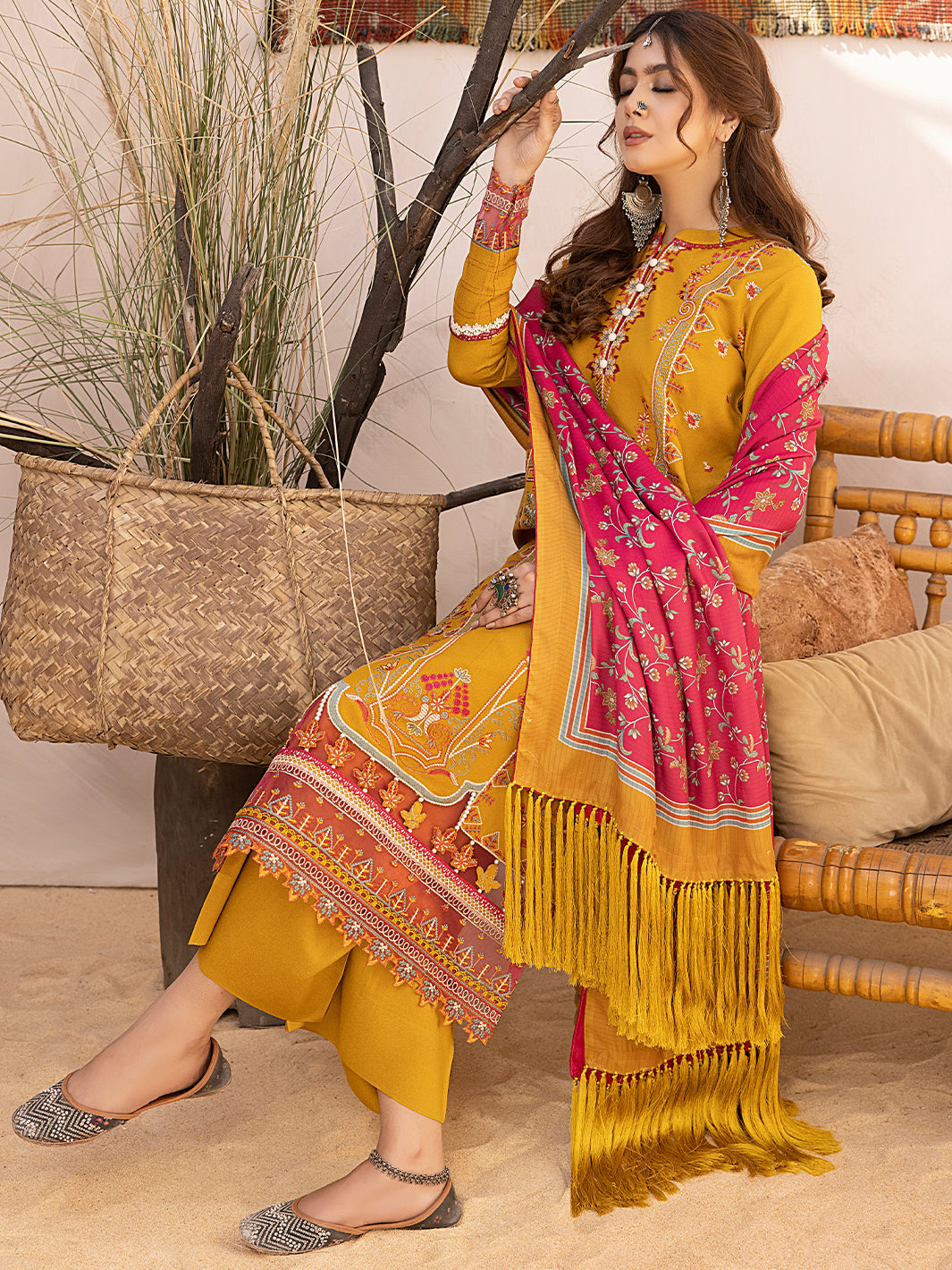 Binilyas - 1902 - B | 3 PC KARANDI UNSTITCH