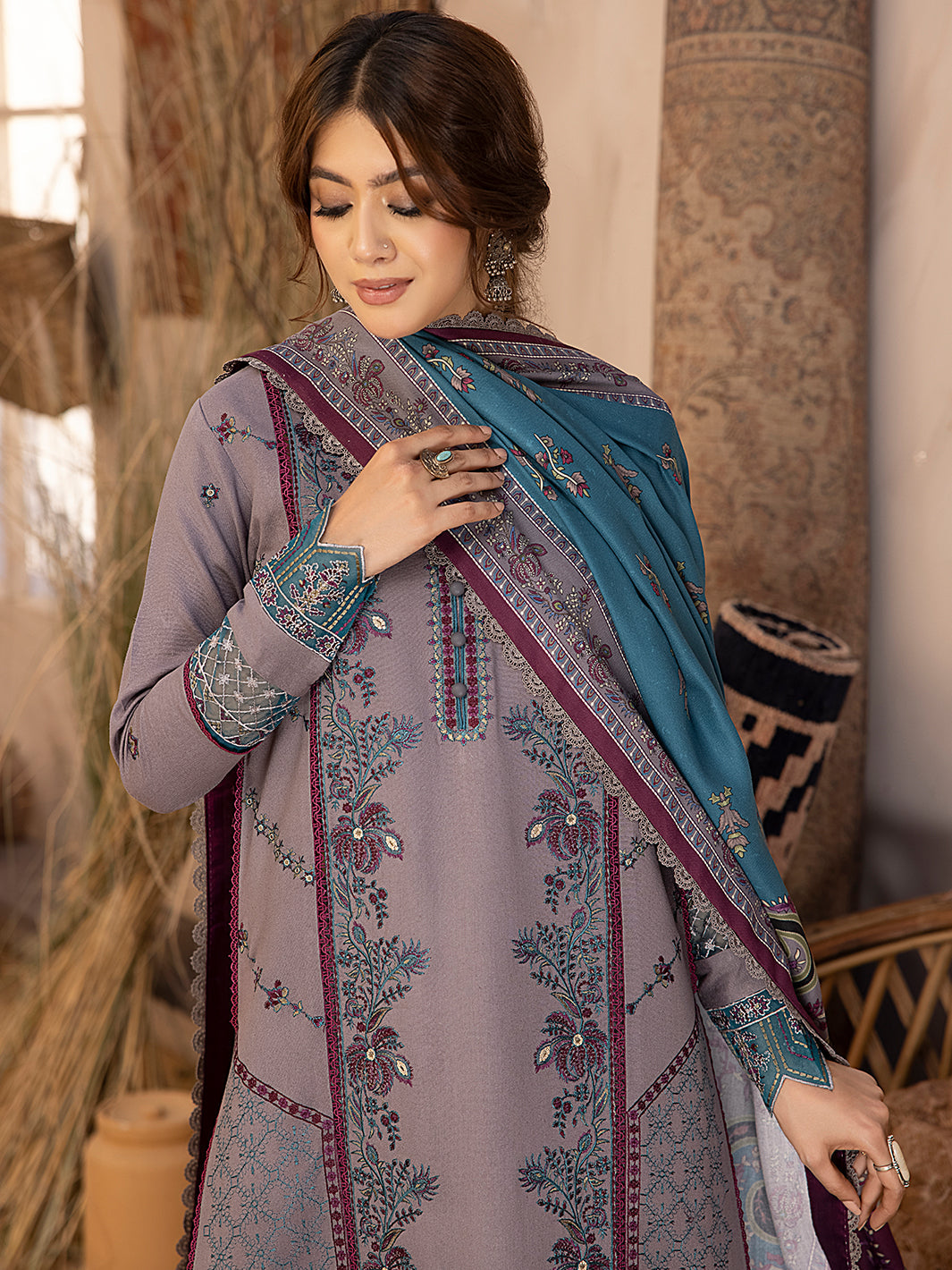 Binilyas - 1903 - A | 3 PC KARANDI UNSTITCH