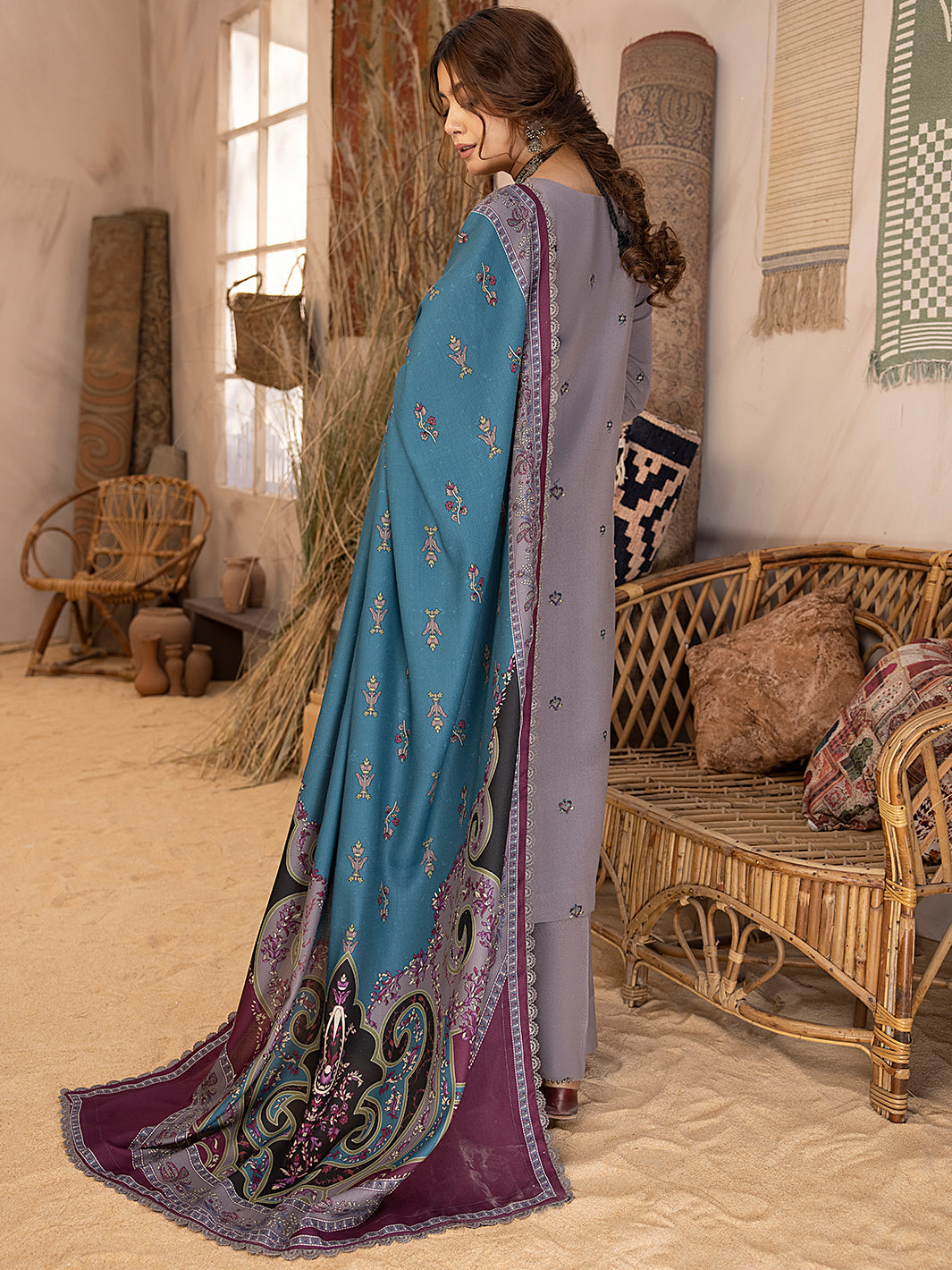 Binilyas - 1903 - A | 3 PC KARANDI UNSTITCH