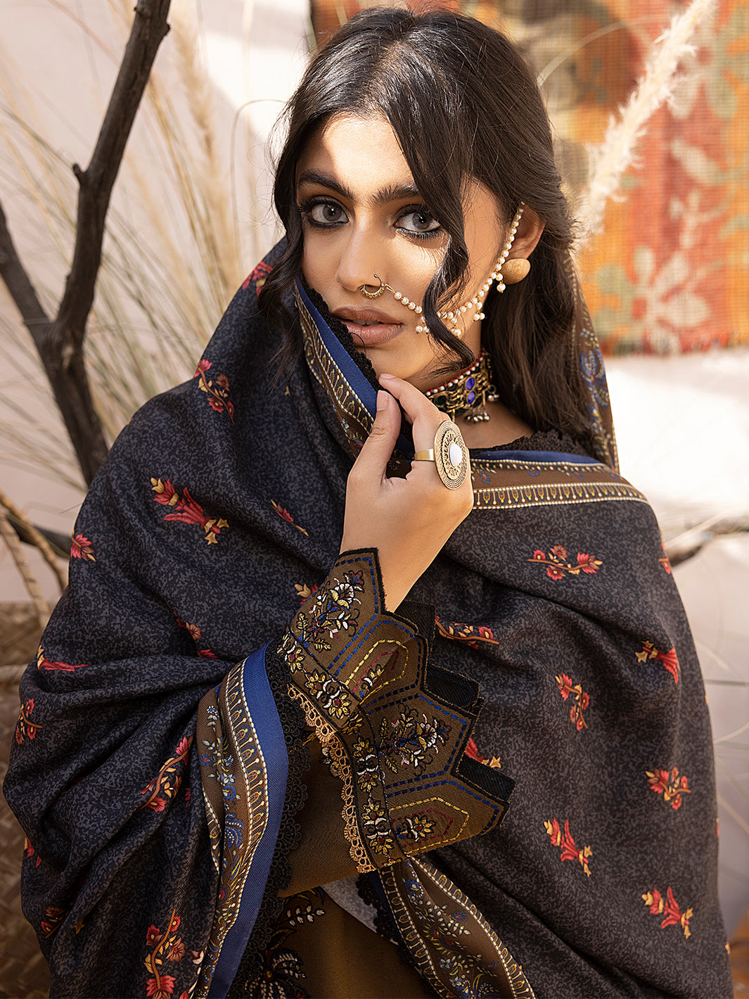 Binilyas - 1903 - B | 3 PC KARANDI UNSTITCH