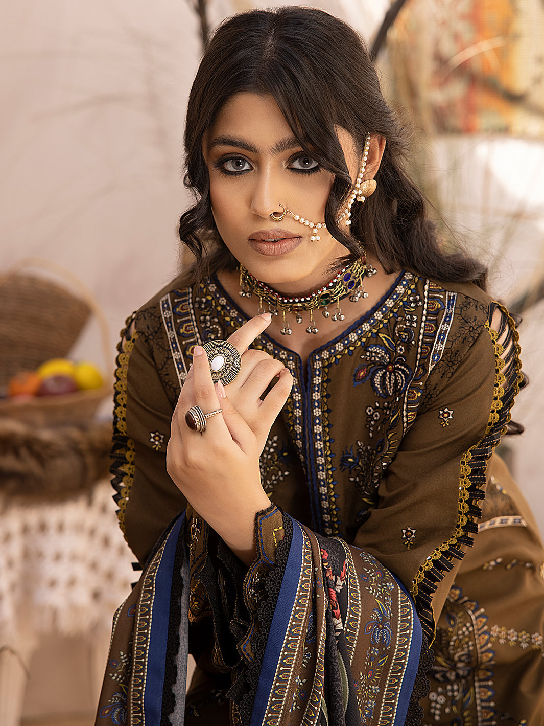 Binilyas - 1903 - B | 3 PC KARANDI UNSTITCH