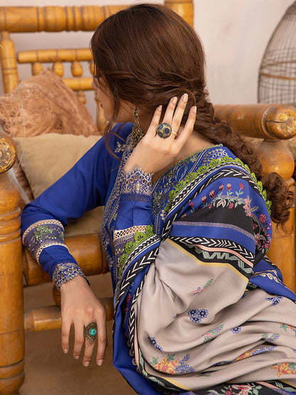 Binilyas - 1905 - B | 3 PC KARANDI UNSTITCH