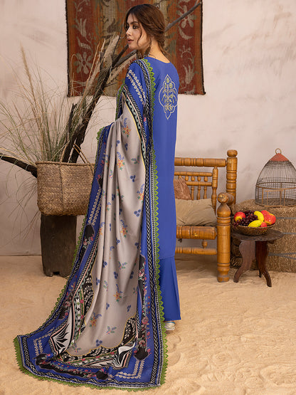 Binilyas - 1905 - B | 3 PC KARANDI UNSTITCH