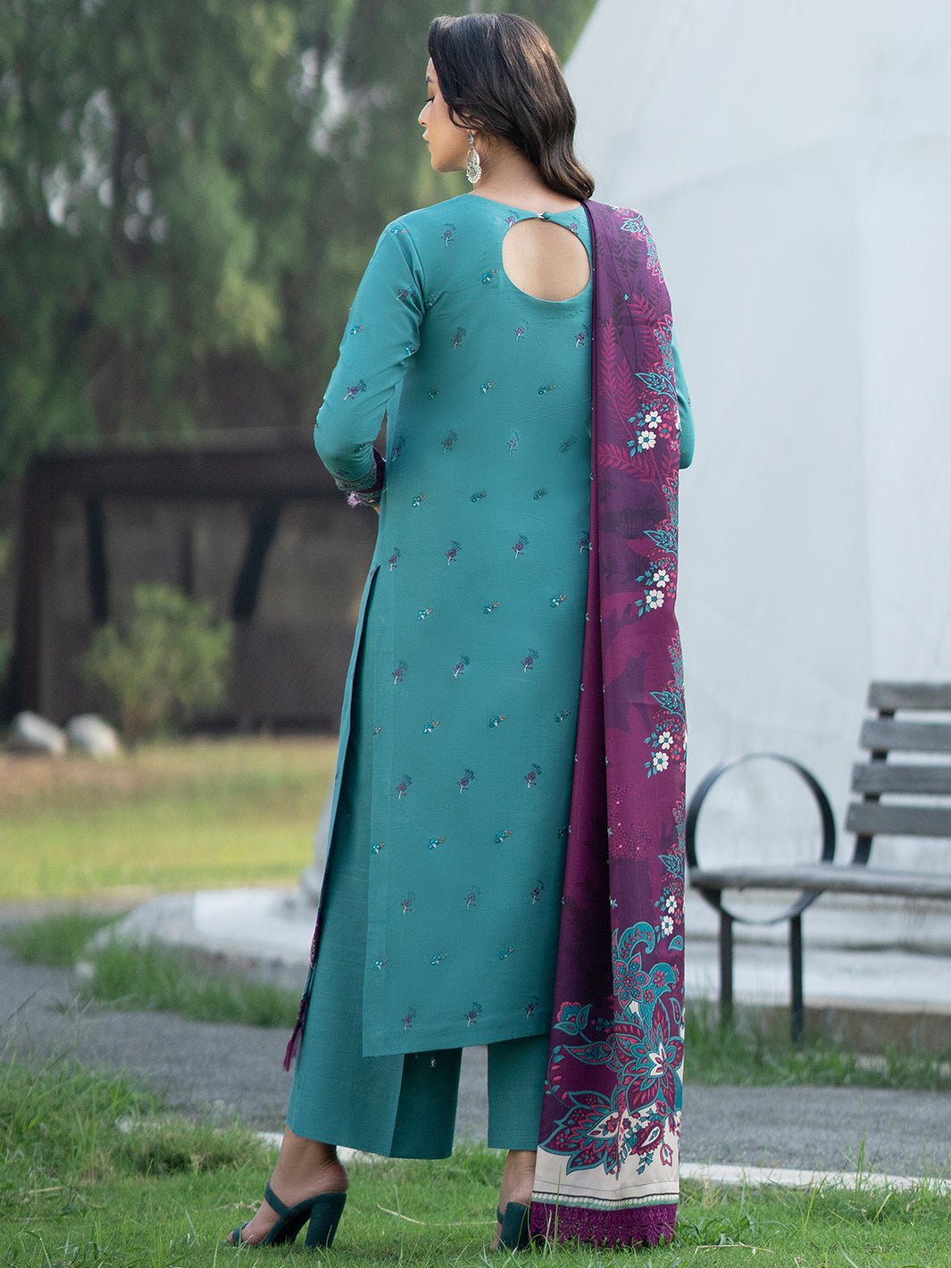 Binilyas - 1912 - A | 3 PC Khaddar Unstitched