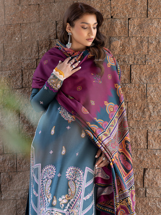 Binilyas - 1913 - A | 3 PC Khaddar Unstitched