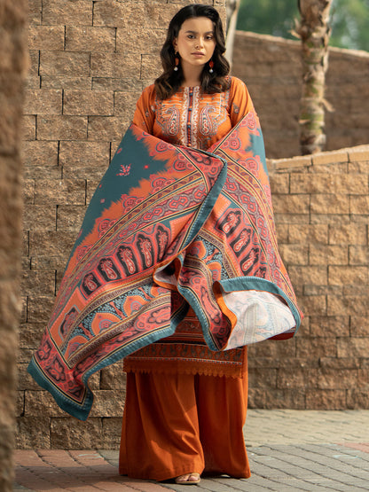 Binilyas - 1913 - B | 3 PC Khaddar Unstitched