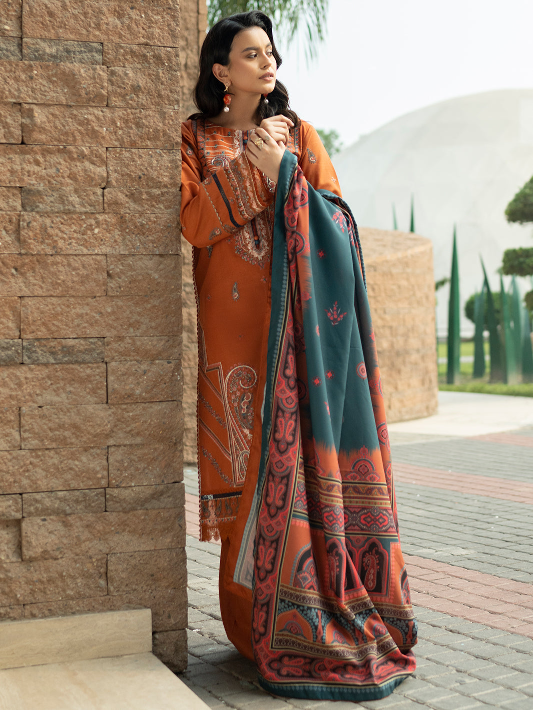 Binilyas - 1913 - B | 3 PC Khaddar Unstitched