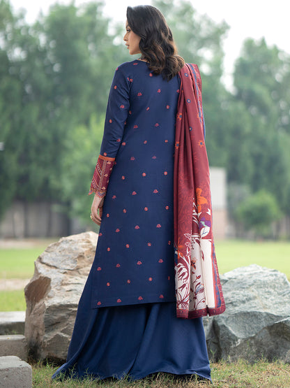 Binilyas - 1915 - A | 3 PC Khaddar Unstitched