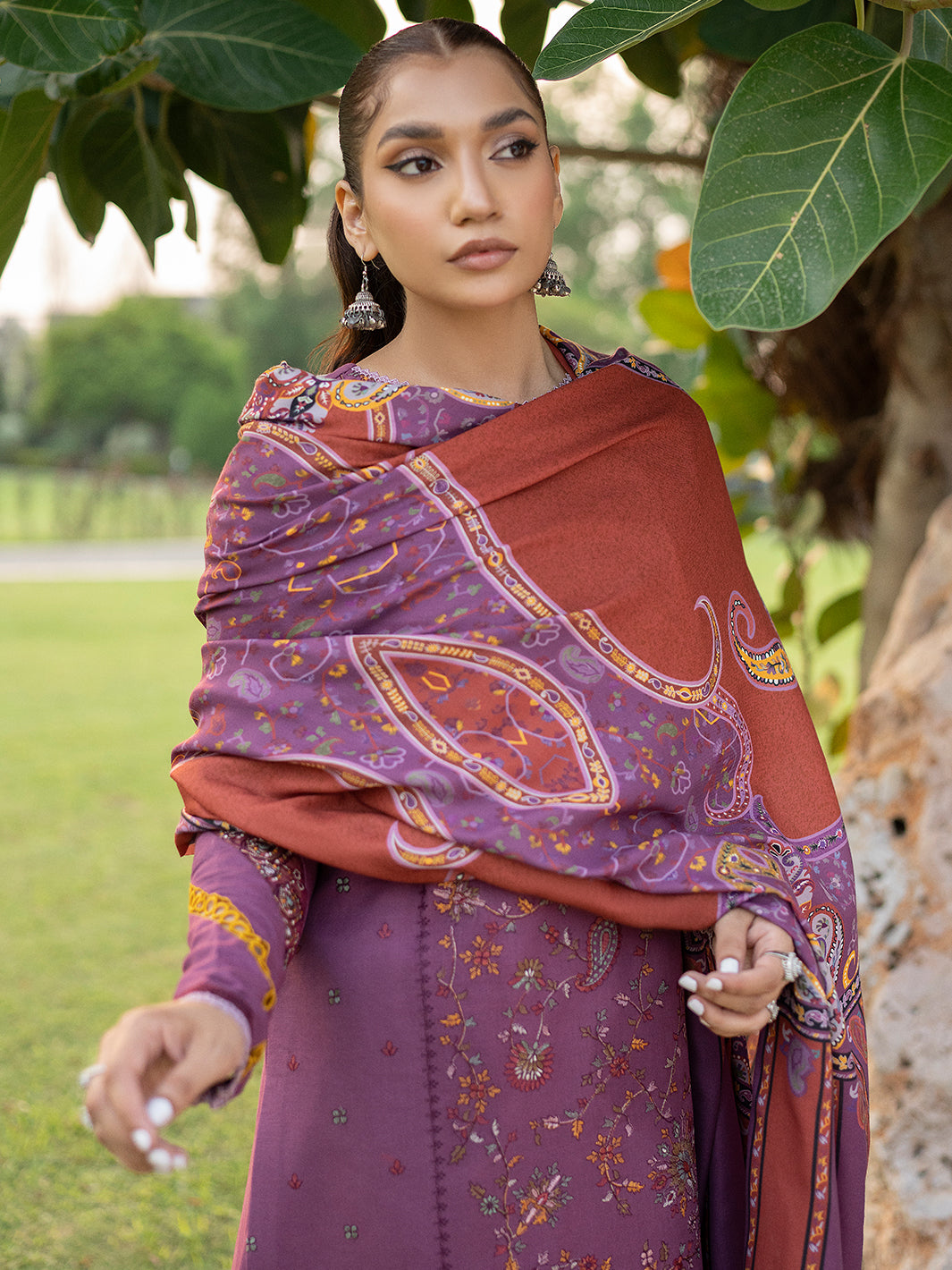 Binilyas - 1917 - B | 3 PC Khaddar Unstitched