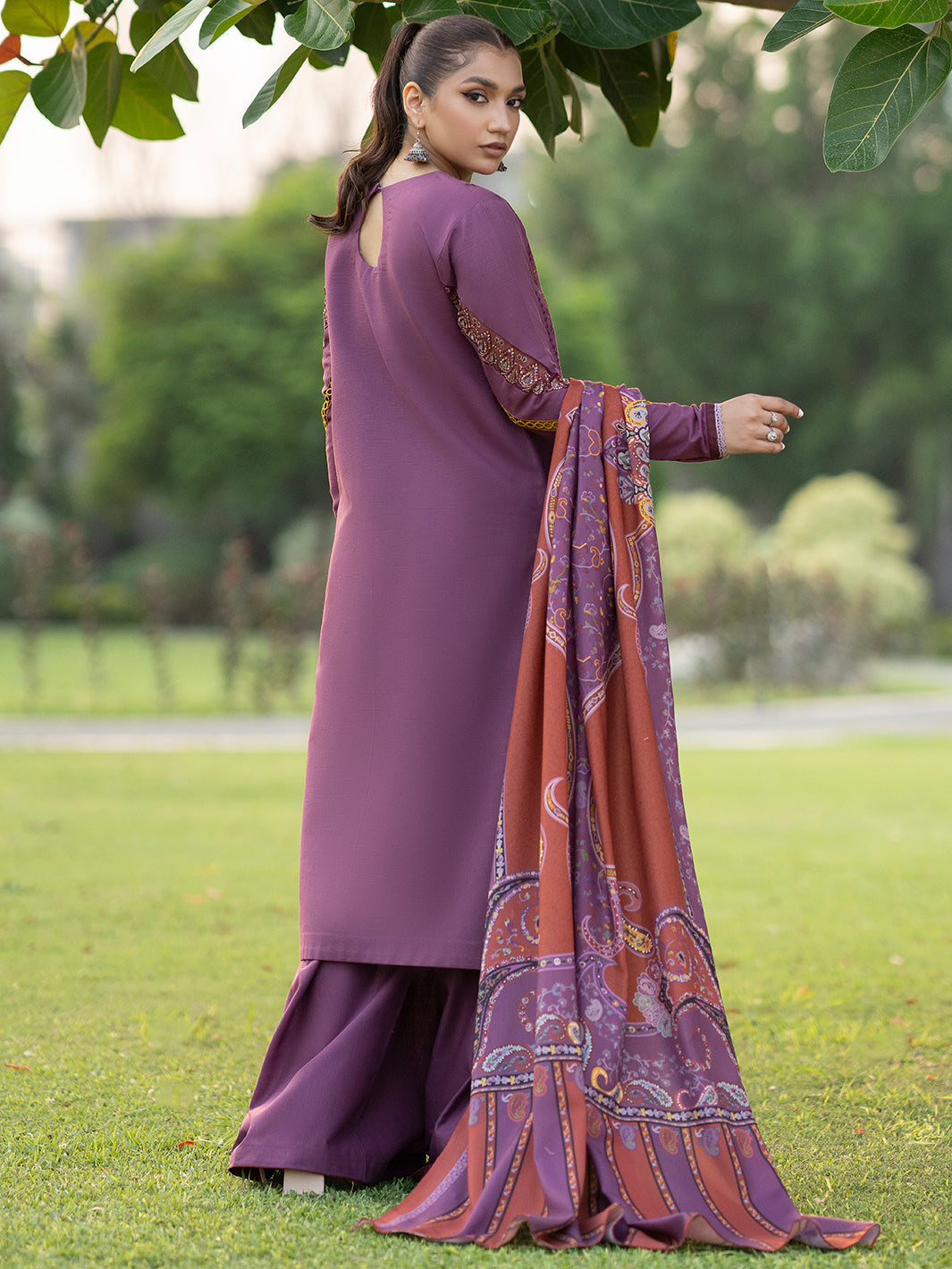 Binilyas - 1917 - B | 3 PC Khaddar Unstitched