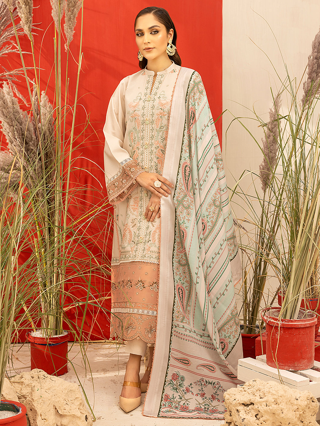 Binilyas - 1934 - B | 3 Piece Unstitched